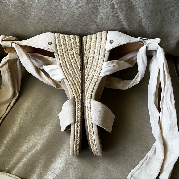 UGG Trina Wedge Sandals Nude Size 9.5 - Picture 7 of 11